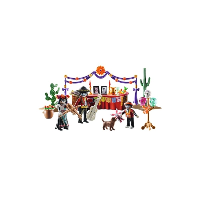 Playmobil Playset Ofrenda de Día de los Muertos