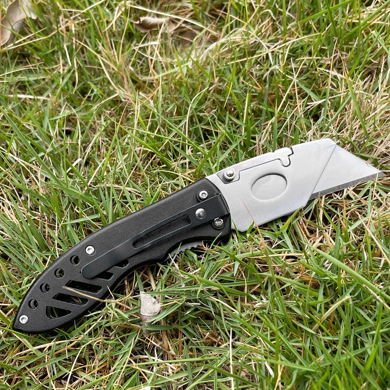XIPHIAS Professional 4 Folding Utility Knife - Premium Heavy Duty