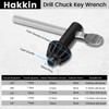 Drill Chuck Key Wrench 3/4" 5/8" 1/2" 3/8" 1/4" Carbon