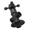 Angle Stop Valve Retro Copper Cross Handle Water Stop Valve