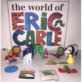 The World of Eric Carle Figure Set of 11 Including the Hungry Caterpillar!