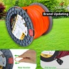 A ANLEOLIFE 5-Pound Heavy Duty Square .155-Inch-by-442-ft String Trimmer Line