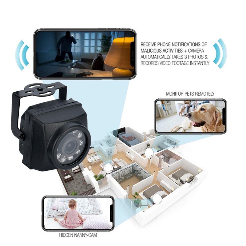 2.4G Wireless Small Camera 10LED HD Night Vision Motion Detection
