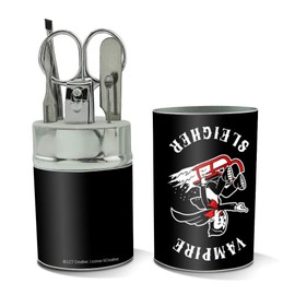 Vampire Sleigher Slayer Funny Humor Stainless Steel Manicure Pedicure Grooming Beauty Care Travel Kit