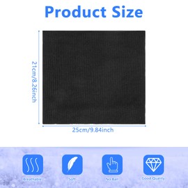 CHEERYMAGIC Winter Neck Warmer Fleece Neck Gaiter Windproof Thermal Knitted Snood Scarf Unisex Breathable Thick Neck Tube for Men Women Travel Cycling Running Skiing Outdoor Sports A7CSBT