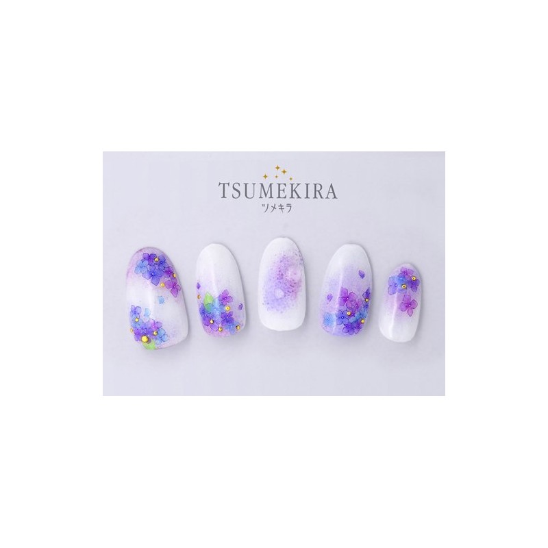[Tsumekira] Hydrangea Nail Sticker