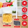 sietpoek 48 PCS 8 OZ Plastic Jars with Screw On