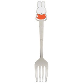 miffy kids friends orange fork