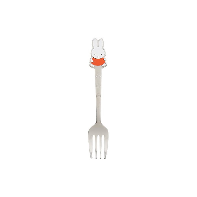 miffy kids friends orange fork