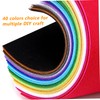 Gadpiparty 40Pcs Non Woven Felt Sheets Thick for DIY Sewing