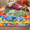 QUOKKA Baby Play Mat for Floor Plush ABC Playmat for