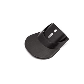 Bicycle Dirt Catcher Spoiler Mudguard Plastic Extension 53 mm Black