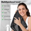 WAYBWZDQ Shiny Bath XXL Dry Cloth, 40 x 60 cm,