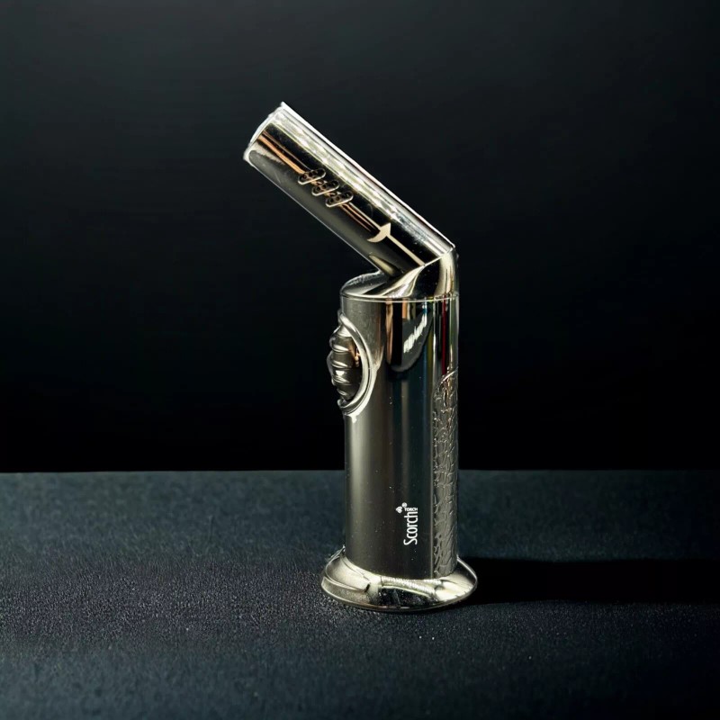 Scorch Torch Single Flame Multi Angle Butane Refillable Cigar Lighter