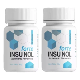 INSUNOL Forte Insunol Control Azucar 20 Caps 2 Pack Sabor Sin Sabor