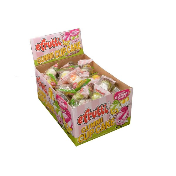 EFrutti Gummi Cupcakes Gummi Candy - 60 / Box