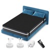 Grounding Mat for Bed Conductive Carbon Fiber PU Leather Earth