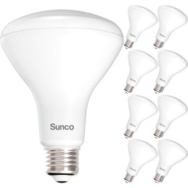Sunco 8 Pack BR30 LED Bulbs Indoor Flood Lights 11W Equivalent 90W, 5000K Daylight, 850 LM, E26 Base, 25,000 Lifetime Hours, Interior Dimmable Recessed Can Light Bulbs - UL & Energy Star