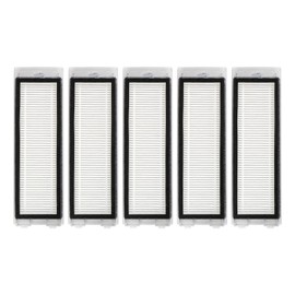 (5 Pack) Q Revo Replacement HEPA Filter Compatible With Roborock Q Revo Robot Vacuum, Filters Accessories Kit, 5 Filters
