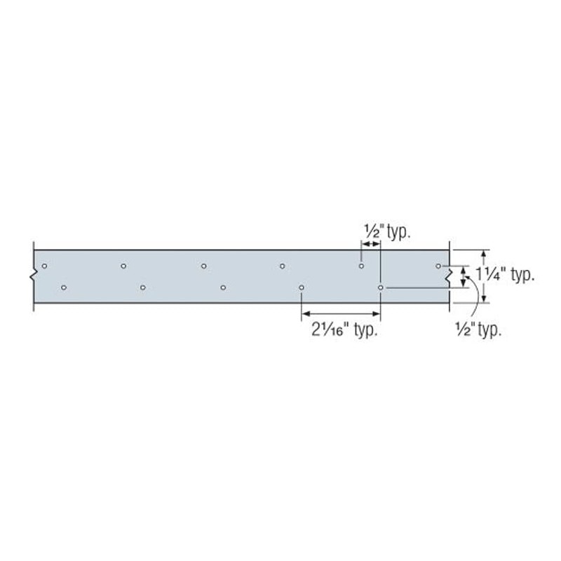 Simpson Strong-Tie CS14-R - 25 ft. 14-Gauge Galvanized Coiled Strap