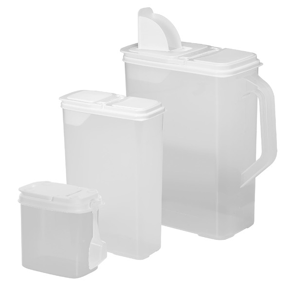 Buddeez Cereal Buddy Food Storage Dispensers - Multi-Size, BPA-Free Plastic