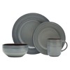 Scott Living Asher 16 Piece Dinnerware Set, Service for 4,