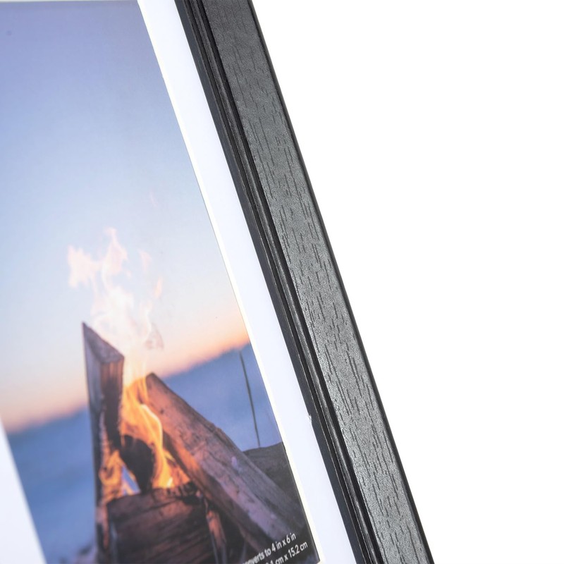 11x14 Picture Frame Black, Display 11x14 without Mat or 8x10