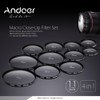 Andoer® 67mm Macro Close-Up Filter Set with Pouch Close-up Lens