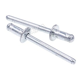 Rexka 25pcs Fender Bracket Rivet 4.8mm Compatible with Honda 90853-SZT-G01 Accord Civic Insight Accord Hybrid