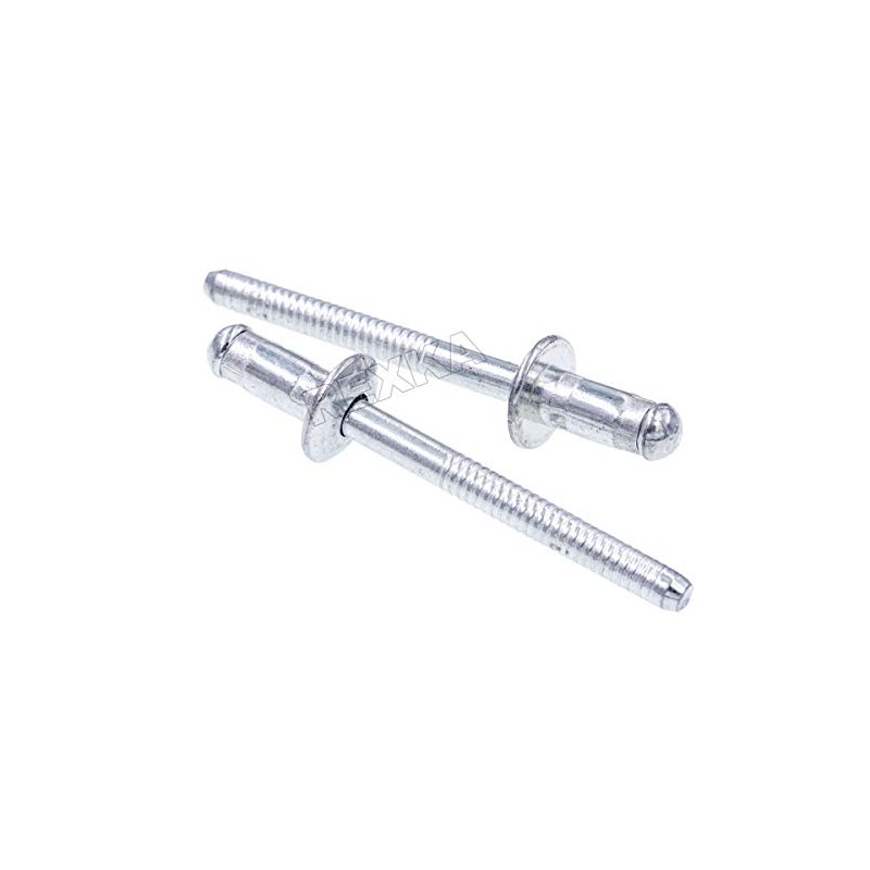 Rexka 25pcs Fender Bracket Rivet 4.8mm Compatible with Honda 90853-SZT-G01