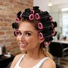 12 Piece Curling Iron With Clip, Hot Rolled Roller Clip,
