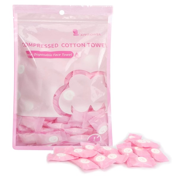 Classycoo Compressed Towel 100 PCS Mini Tablets Disposable 100 Count