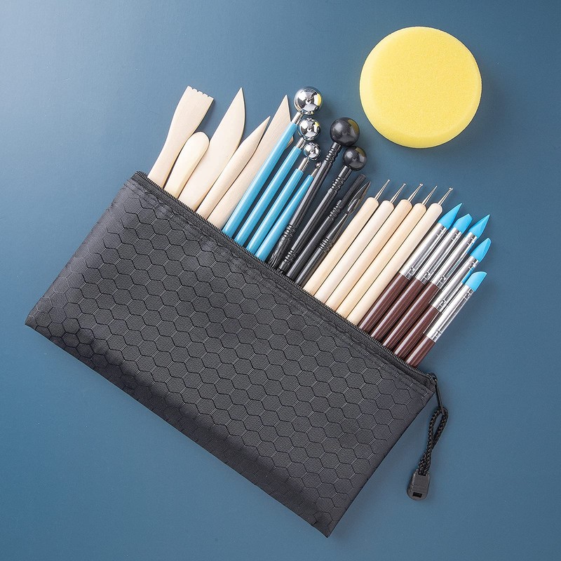 Luney Clay Tools Kit, 25 PCS Ceramics Polymer Clay Sculpting