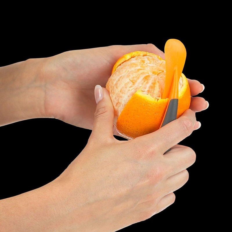 Lurch 510047 Orange Peeler with Nylon Blade for Easy Peeling