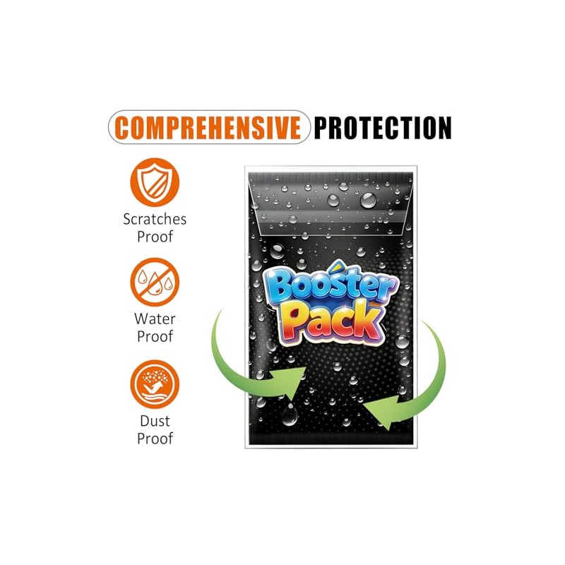 Paquete de refuerzo, fundas protectoras, fundas para tarjetas de intercambio,