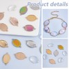 PH PandaHall 40Pcs 304 Stainless Steel Oval Bezel Pendant Trays