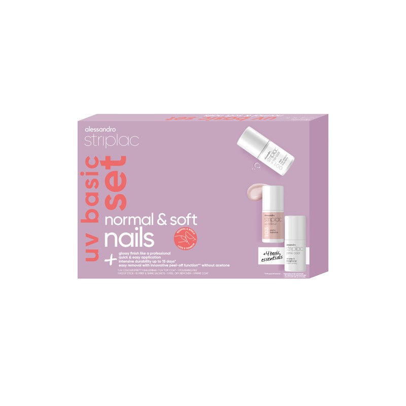 alessandro Striplac UV Basic Set + Colour Normal & Soft