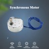 Fielect Synchronous Motor AC 110V 15-18RPM Turntable Motor CW Direction