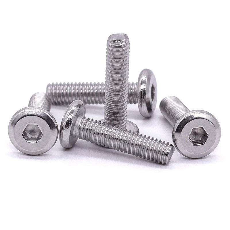 M6-1.0 x 16mm Hex Socket Head Cap Screws, 304 Stainless