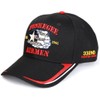 Big Boy Tuskegee Airmen S164 Mens Cap [Black - Adjustable]