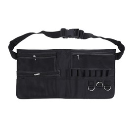 Makeup Brush Belt Adjustable Large Capacity Professional Cosmetic Brush Belt for Fashion Stylist On the Go