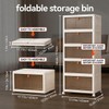170 Qt Large Storage Bins with Lids, 5 Tier Stackable