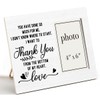 Zauly Thank You Gift Wood Picture Frame, Thank You Gift
