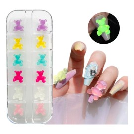 Mouyic Osos Kawai Para Decoracion De Uñas O Manualidades