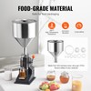 VEVOR Manual Paste Liquid Filling Machine, 5-100ml Adjustable Bottle Filling