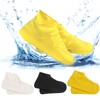 GmwyCzV 3 Pairs of Shoe Covers Waterproof, Non-Slip Rain Protection