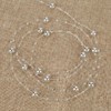 60m/roll Electroplating Pearl Wire Beads Garland String DIY Wedding Decoration