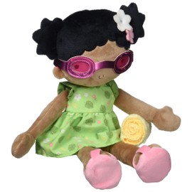 ADORA Exclusive Sunshine Friends Collection, Plush Doll and Doll Clothes with Sunlight - Activated Color-Changing Bathing Suit for Fun and Enjoyable Outdoor Play - Skye