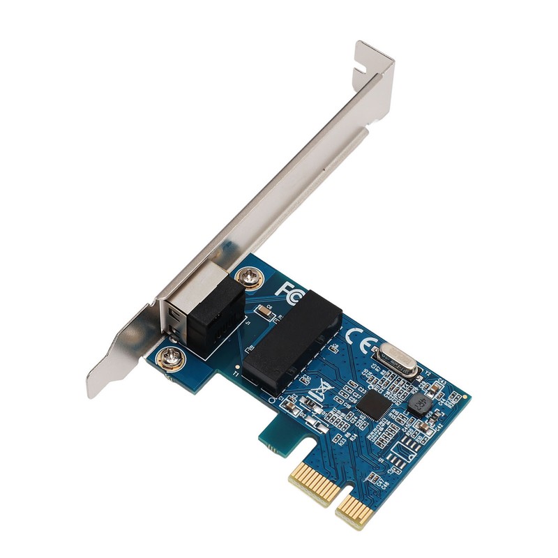 PC Network Card Single RJ45 Port Diskless Function PCIe Gigabit