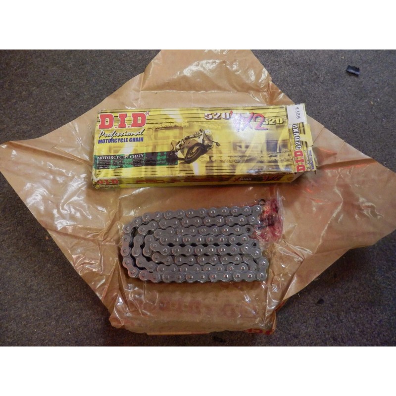 DID CHAIN 520VX2, 92 FB, HIGH PERFORMANCE MOTORCYCLE CHAIN NEW!!!!!!